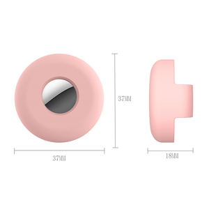 Étui de protection personnalisable en silicone pour <span class=keywords><strong>AirTag</strong></span> avec boucle anti-perte pour animaux de compagnie - Product Image 3