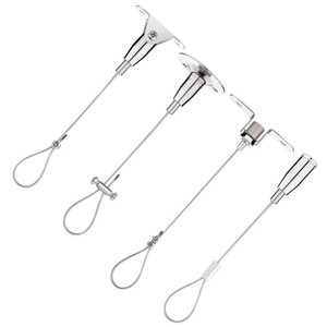 Pince de levage en acier inoxydable, boucle télescopique réglable à verrouillage automatique pour portes d'armoires - Product Image 1