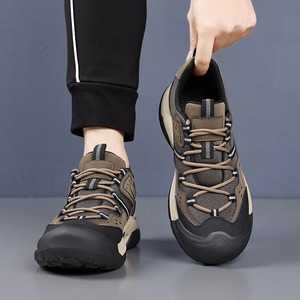 Chaussures de sport en mesh pour hommes, bonne circulation d'air, confort, activités de plein air, nouveau style 2025, chaussures décontractées tendance pour hommes - Product Image 2