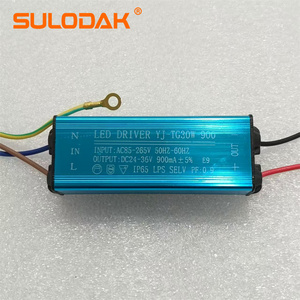 단일 출력 DC24V-36V 900mA <span class=keywords><strong>IP65</strong></span> LED 드라이버 전원 공급 장치 소형 공냉식 UV LED 경화 램프 및 LED 조명용 - Product Image 5