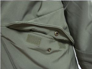 DFS0226 Winter Shark Skin Warm Keeping Suit Camouflage Plush Hunting Clothes Thicken Suit AutumnTactical Soft Shell Jack - Product Image 6