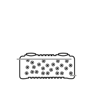 T3 aérobie du filtre 55 AE de Perc de bas rendement pour des machines de traitement de l'eau - Product Image 1
