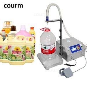 Tự động bán tự động có ga làm đầy chất lỏng Máy Bơm kiểm soát kỹ thuật số trọng lượng 1 năm bảo hành chai Nước Kem - Product Image 6