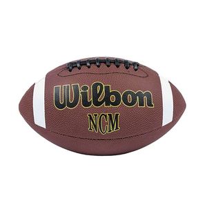 Logo personnalisable de style américain n° Ballon de rugby de compétition en PU durable pour l'entraînement, vente en gros - Product Image 3