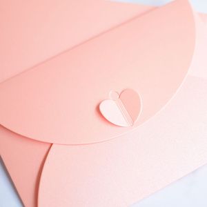 Ingrosso carta perlescente Craft buste a cuore per inviti cartoline di auguri regali - Product Image 6
