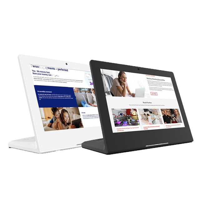 High Brightness 15-Inch Indoor Advertising Player Video Digital Signage Transparent LCD Self-Service Business Android/Windows