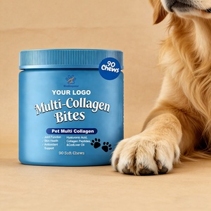 ABD AB Çok Satan OEM/ODM Çoklu Kolajen ve C Vitamini İçeren Köpekler İçin Kalça ve Eklem Yumuşak Çiğneme Tabletleri, Kıkırdak Desteği ve Cilt Sağlığı İçin - Product Image 1