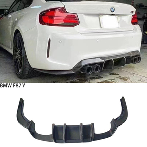 For 2 Series F87 M2 V Style Carbon Fiber Rear Diffuser 2014-2020 - Product Image 2