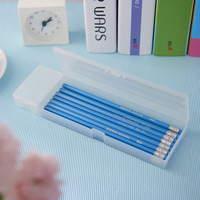 Trousse à crayons transparente pour l'école de sécurité Non toxique