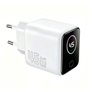 ที่ชาร์จอเนกประสงค์น้ำหนักเบา 45W GaN พร้อมหน้าจอ AI TFT แสดงผลอัจฉริยะ สำหรับ iPhone 17 Pro Max ชาร์จเร็ว - Product Image 3
