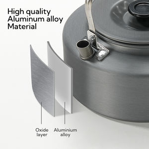 Campingmoon kit <span class=keywords><strong>de</strong></span> cuisine <span class=keywords><strong>de</strong></span> camping <span class=keywords><strong>l</strong></span>éger <span class=keywords><strong>bouteille</strong></span> d'eau <span class=keywords><strong>pour</strong></span> alpiniste bouilloire à thé bouilloire <span class=keywords><strong>de</strong></span> camping - Product Image 4