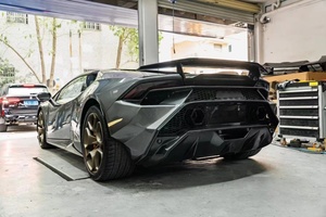ชุดแต่งสไตล์ Lamborghini LP580/LP610 TECNICA สภาพใหม่ กันชนหน้า กันชนหลัง สเกิร์ตข้าง อัพเกรดฝากระโปรง - Product Image 5
