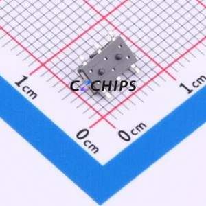 MSS22C02-H1.5 125 Slide Switch SMD Switch Double Pole Double Throw Rectangle Pin Header SMD Tab Vertical Mount - Product Image 2