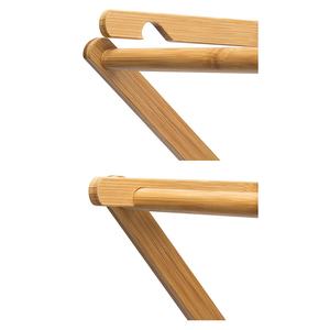 Porte-serviettes <span class=keywords><strong>en</strong></span> bambou polyvalent Séchoir <span class=keywords><strong>à</strong></span> <span class=keywords><strong>linge</strong></span> pliable Séchoir <span class=keywords><strong>à</strong></span> <span class=keywords><strong>linge</strong></span> pour usage intérieur et <span class=keywords><strong>extérieur</strong></span> - Product Image 4