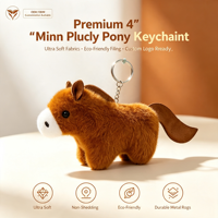 Porte-clés en peluche cheval en fausse fourrure douce, breloque mignonne pour sac, prix de jeu d'arcade, vente directe, livraison rapide, achetez maintenant