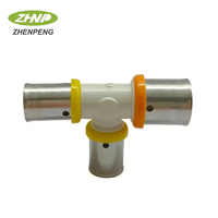 Raccord à sertir pour tuyau multicouche certifié CUPC NSF ANSI 61, raccord en laiton de qualité supérieure anti-fuite pour la plomberie et le chauffage domestiques