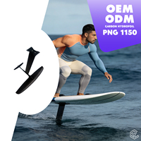 Axis PNG 1150 Hydrofoil en carbone à levage rapide, facile à pomper et à faible vitesse de ralenti pour débutants, idéal pour le départ depuis le quai et les séances de pompage en eau plate