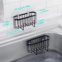 Égouttoir de cuisine autoportant en acier inoxydable, support de rangement multifonctionnel pour éponges, brosses, fruits et légumes, étagère moderne