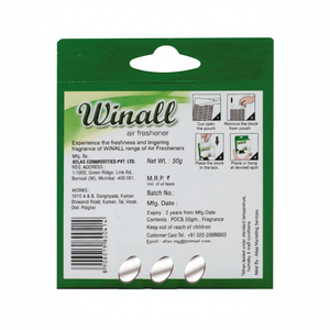 Dispensador de Ambientador Winall, Eliminador de Olores, Desodorizante, Antipolillas, Ecológico, Sólido, con Aroma a Jazmín, en Caja, PDCB, para Hogar y Oficina - Product Image 2