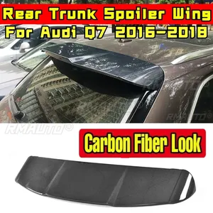 สปอยเลอร์หลังสำหรับ Audi Q7 ปี 2016 2017 2018 ชุดแต่งสปอยเลอร์หลังคา ABS พลาสติก อุปกรณ์ตกแต่งรถยนต์ สปอยเลอร์หลังคา ชุดแต่งสปอยเลอร์หลังคา - Product Image 1