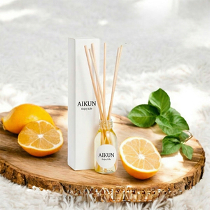 Diffuseur de parfum à bâtonnets Aikun, <span class=keywords><strong>formule</strong></span> sûre, pour une ambiance romantique en suite d'hôtel, avec étiquette personnalisée, coffret cadeau de luxe - Product Image 2