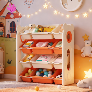 Armoire de <span class=keywords><strong>rangement</strong></span> au design réfléchi avec tiroirs et <span class=keywords><strong>rangement</strong></span> pour jouets changeur bébé - Product Image 1