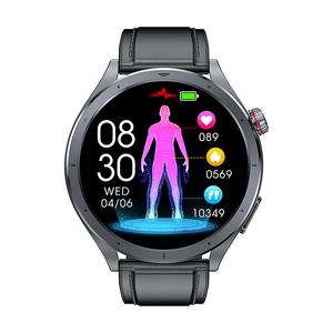 นาฬิกาอัจฉริยะ OEM GPT AI หน้าจอสัมผัสเต็มรูปแบบขนาด 1.53 นิ้ว กันน้ำ IP68 <span class=keywords><strong>วัด</strong></span>ระดับออกซิเจนในเลือด ตรวจ<span class=keywords><strong>วัด</strong></span>อัตราการเต้นของหัวใจ ECG สำหรับผู้ชายและผู้หญิง รุ่น ET472 - Product Image 4