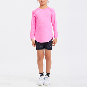 LuckPanther, nuevo diseño de camisetas para niñas, ropa deportiva, ropa de gimnasio, ropa de Yoga de manga larga para niños, ropa deportiva para niñas - Product Image 1