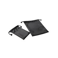 Pochette cadeau personnalisée avec logo imprimé, imperméable, anti-poussière, en PU, faite à la main, petite pochette à cordon pour bijoux, collier, bracelet, 7x11 cm