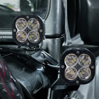 Contrôle APP intelligent 3.5 pouces LED hors route Spot Offroad Led feux de travail antibrouillard barre de feux de conduite pour camion tout-terrain ATV UTV SUV