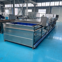 Chaîne de pasteurisation de jus d'orange en tunnel personnalisable, équipement de pasteurisation de nouilles haute capacité, machine de pasteurisation du miel