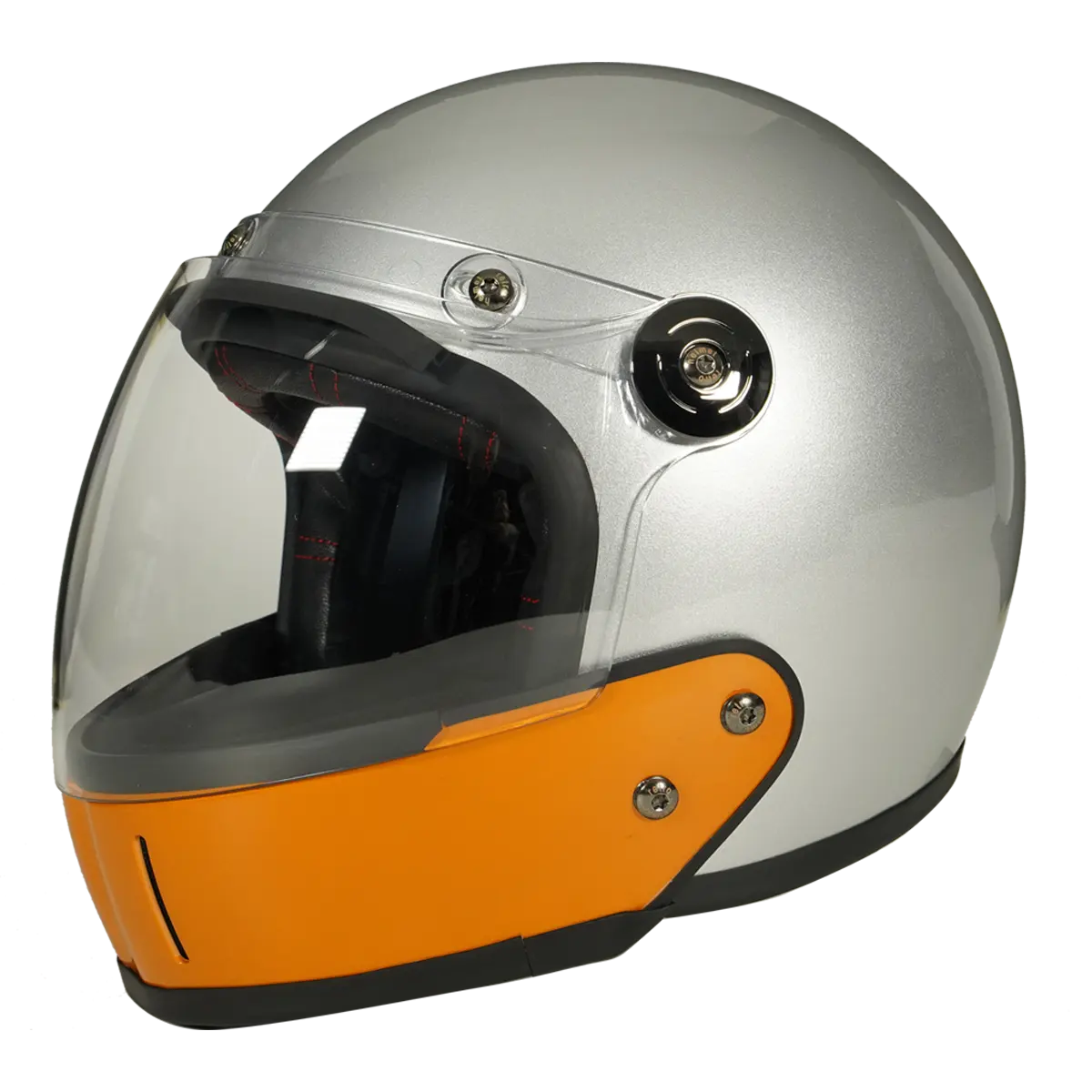 Herstellung OEM Dot zugelassen Vintage Rennen Vollgesicht-Helm Fahrradfahren Motorradhelme