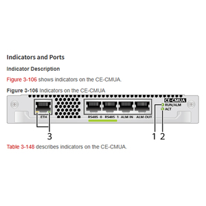 CE-CMUA tập trung đơn vị giám sát, cho ce12804/ce12808/ce12812 Chassis cloudongine 12800 và 12800e CE-CMUA xuất hiện sử dụng - Product Image 4