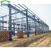 Structure en acier industrielle à 2 étages pour entrepôt, mezzanine, bâtiment préfabriqué, hangar, atelier de stockage, bureau, centre commercial, profilés laminés à chaud
