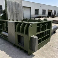 Presse à balles hydraulique horizontale de 160 tonnes pour le recyclage des métaux