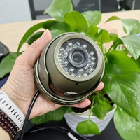 Cámara Domo Metálica Antichoque AHD 1080P con Audio y Lente de 3.6mm, Sin Líneas de Guía de Estacionamiento, Suministro Directo de Fábrica para Sistema de Seguridad de Autobuses y Furgonetas