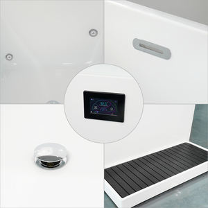 Bañera de Hielo Acrílica Premium con Sistema de Enfriamiento Integrado de 1HP/1.5HP, Control por Aplicación WiFi, Unidad de Bajo Ruido para Spa en Casa de Lujo - Product Image 4