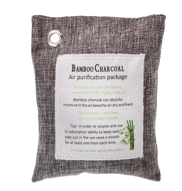 Освежитель воздуха с активированным бамбуковым углем, впитывающий запах, дезодорирующий мешок 200 г для обуви