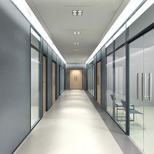 ภายในสำนักงานเลื่อนผนังกระจกใสสำนักงานพาร์ทิชันผนังที่มี<span class=keywords><strong>ราคา</strong></span>ถูก - Product Image 5