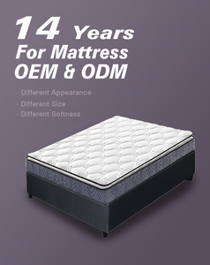 Vente directe en usine, chine, prix bon marché, oreiller haut, bonnet, lit à ressort, matelas douloureux, enroulé dans une boîte - Product Image 3