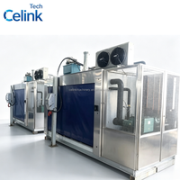 Verticale plaatvriezer automatische semi-contact plaatvriesmachine voor fruitpuree, garnalen, visblokken en zeevruchtenverwerking