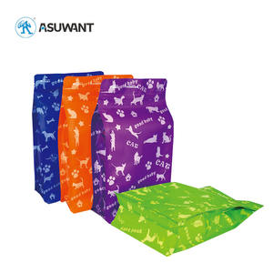 공장 5kg 10kg 15kg 20 kg 지퍼락 알루미늄 호일 플랫 바닥 개 고양이 식품 플라스틱 포장 맞춤형 건조 애완 동물 사료 20 kg 가방 - Product Image 6