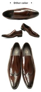 2025 Top Quality Latest Pure Color <b>Pointed</b> Classical Fashion Leather Shoes Wholesale Fashion Men's Dress Shoes Oxfords - Product Image 6