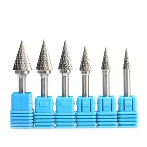 MX-Type M tungsten steel rotary file alloy tungsten steel grinding head milling cutter alloy grinding head file double groove