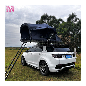 Soft Shell Car Rooftop Tent 1-2 personas Car Rooftop Tent <span class=keywords><strong>con</strong></span> 2 ventanas Tiendas de campaña Camping al aire libre - Product Image 1