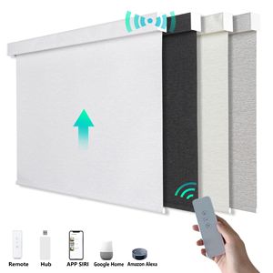 Nuovo telecomando Smart Home oscuramento elettronico motorizzato automatico Wireless tapparelle motorizzate per finestre elettriche - Product Image 1