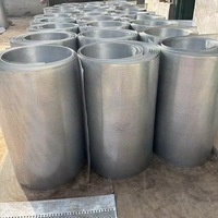 Grille de haut-parleur en métal perforé en acier inoxydable à trous ronds