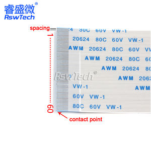 Cabo Flexível para Relógio, cabo flexível para Relógio, 7 Pinos, 12 16 Pinos, 8 Pinos, 14 4 5 6 Pinos, Flexível, Fita Flexível - Product Image 5
