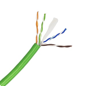 כבל רשת נחושת מלא Cat 6 OEM, Plenum CMP, 550MHz, 23awg, <span class=keywords><strong>UTP</strong></span>,  לשימוש חיצוני ופנימי, 1000 רגל - Product Image 1