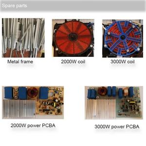 Cuisinière électronique encastrable en céramique avec 3 plaques de cuisson, cuisinière électronique à induction 220V - Product Image 5